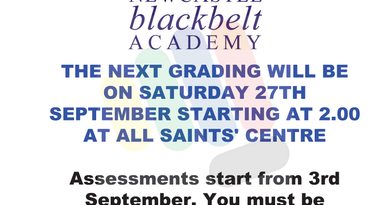 START PREPARING FOR THE NEXT GRADING ON 27TH SEPTEMBER
