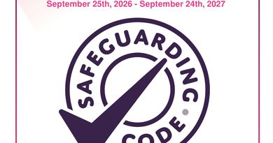 WE HAVE BEEN AWARDED THE SAFEGUARDING CODE FOR MARTIAL ARTS AGAIN